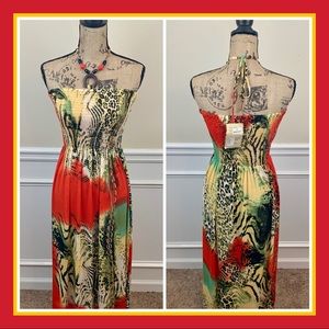 The Socke Shoppe | Animal Print Dress | Large